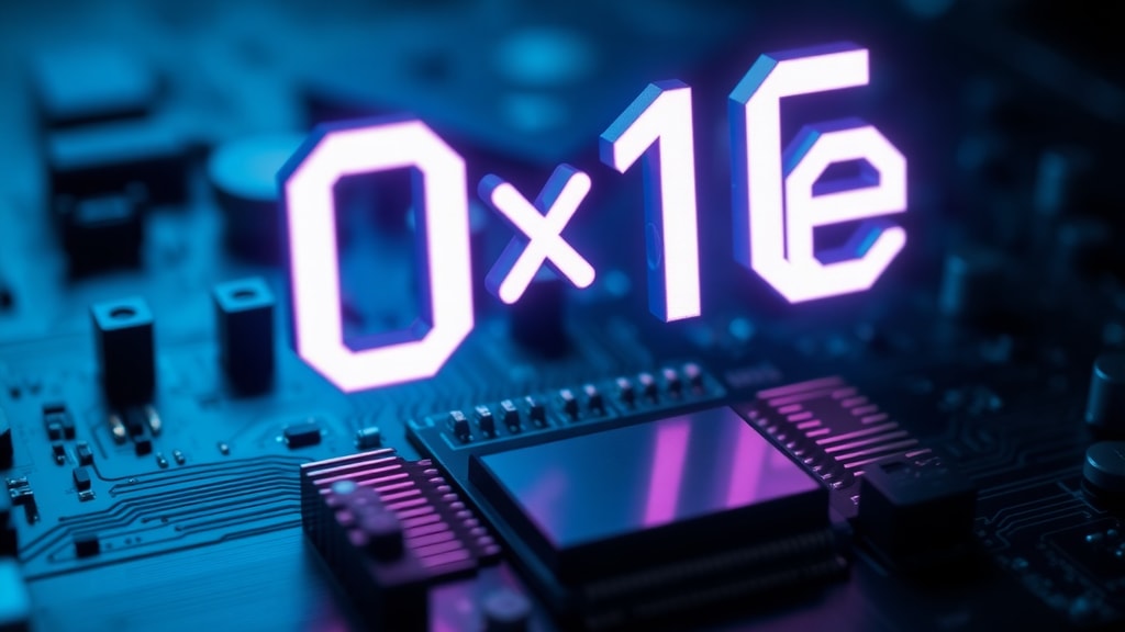 0x1e : définition et signification du code hexadécimal