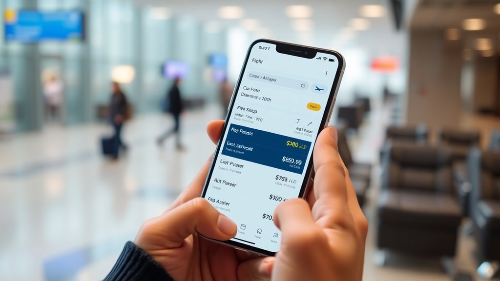 App para comprar passagens aéreas baratas