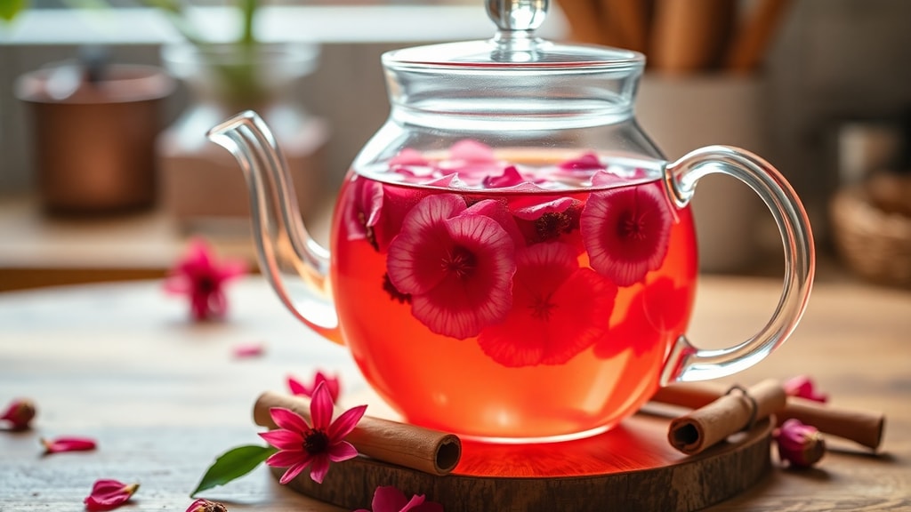Chá de Hibisco com Canela: Benefícios e Receita - 2