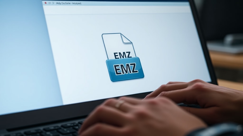 كيفية فتح ملف EMZ بسهولة على الكمبيوتر