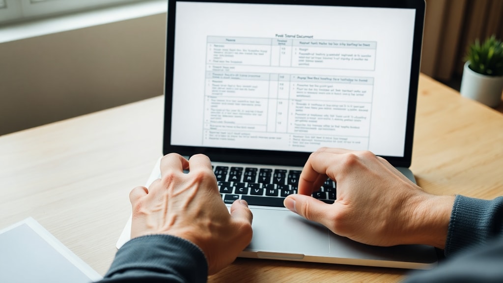 How to Split a Table in Two in Google Docs