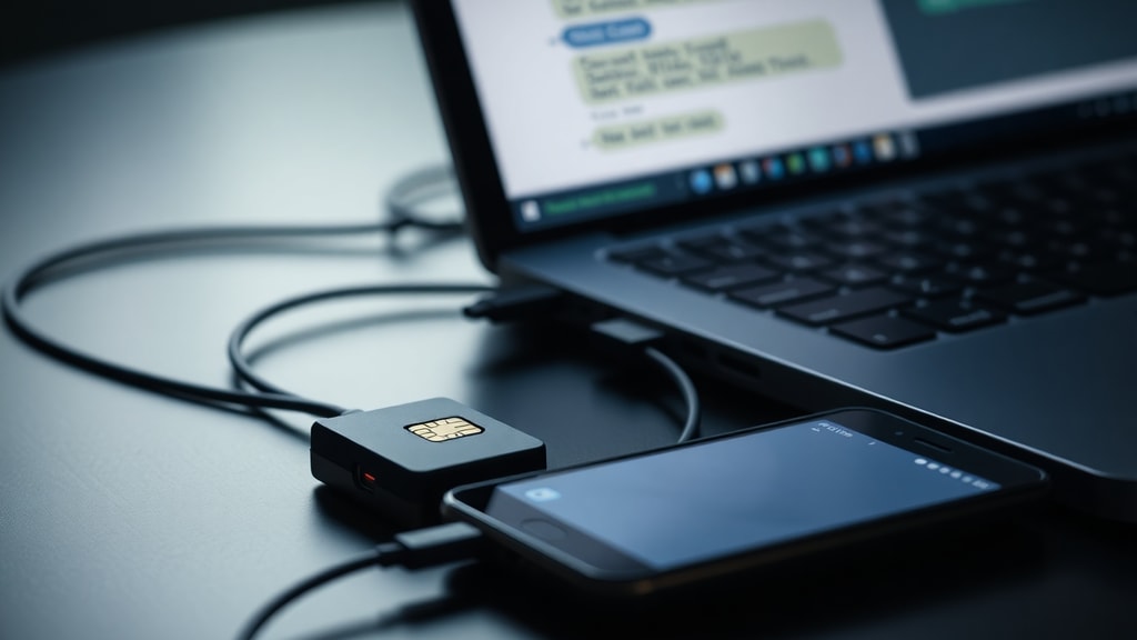 Como Enviar SMS do SIM no Computador - 4
