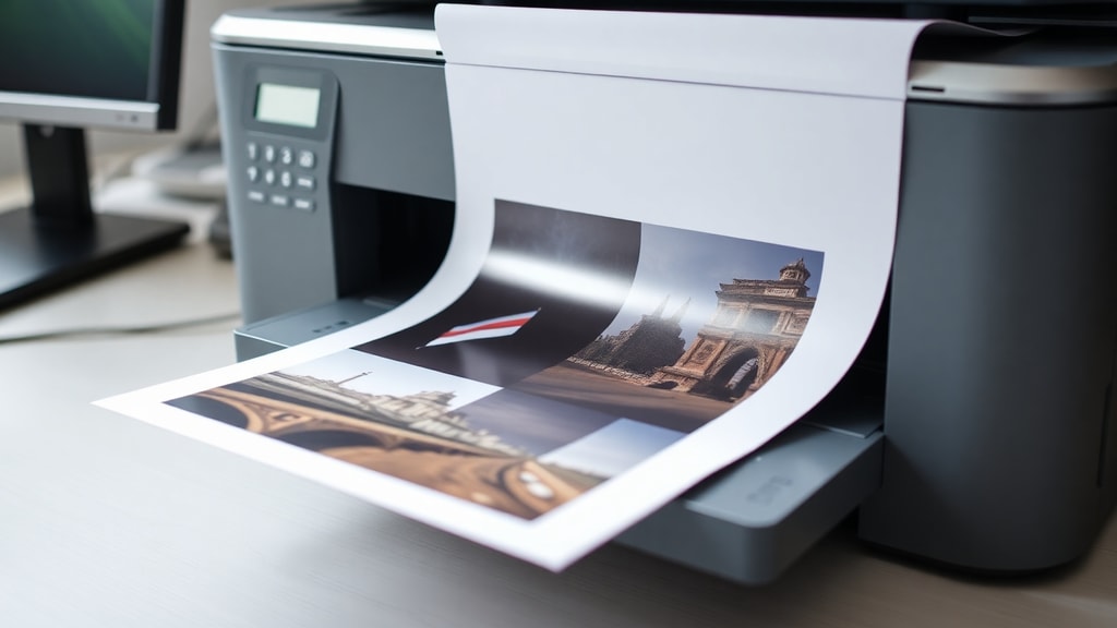 Afbeelding afdrukken op 4 vellen papier gemakkelijk