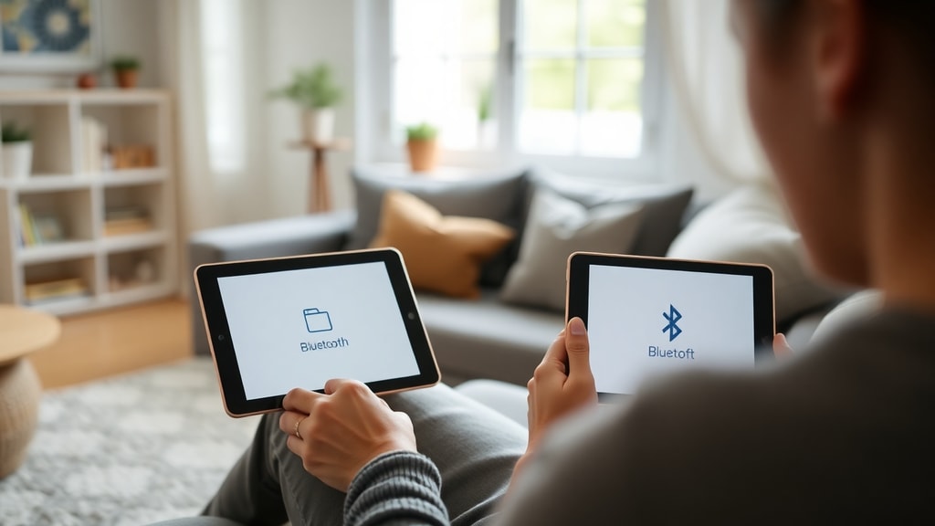 Comment transférer des fichiers de tablette à tablette par B - 2