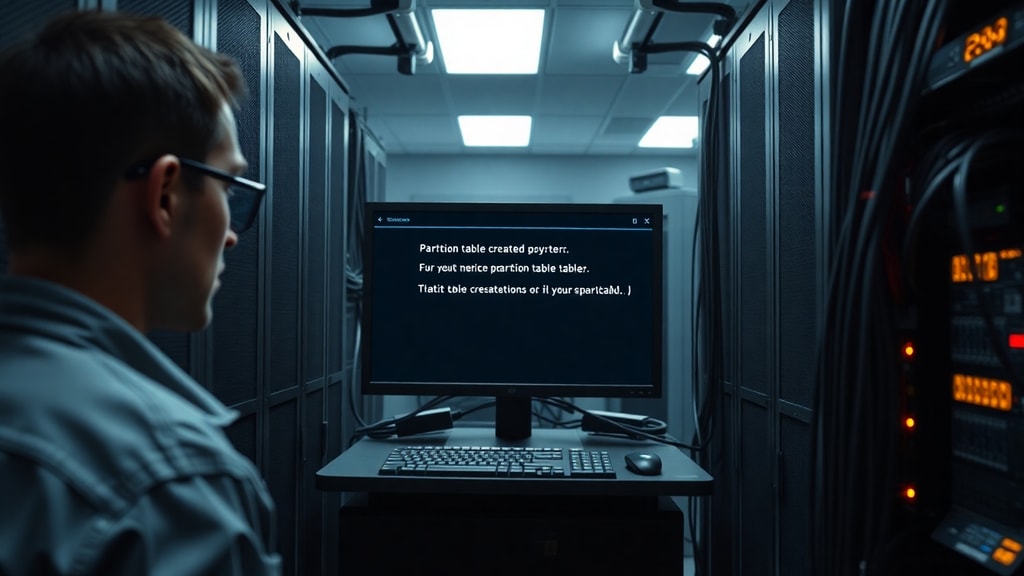 How to Fix Partition Table Creation Error - 2
