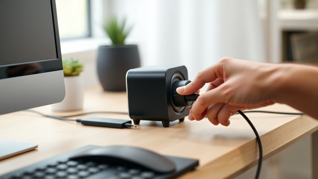 Installation facile de haut-parleurs pour PC