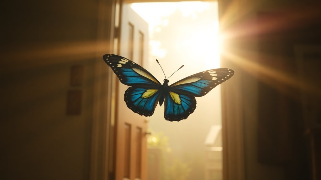 Mariposa i huset: åndelig betydning - 2