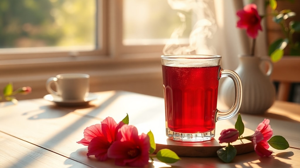أفضل وقت لشرب شاي الكركديه للحصول على فوائده