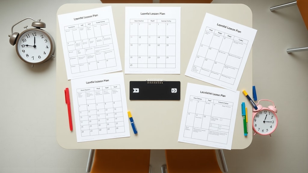 Lesson Plan Template: Editable Classroom Model - 3