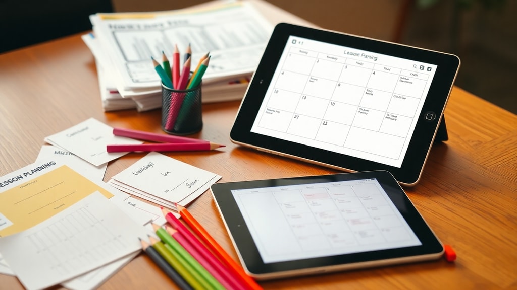 Lesson Plan Template: Editable Classroom Model - 5