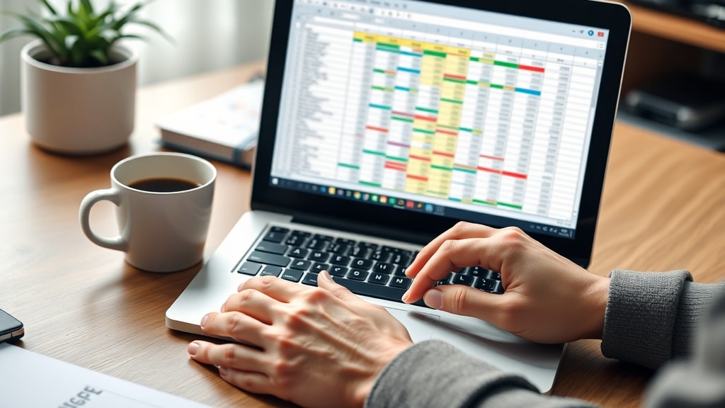 Planilha : modèle de feuille de calcul gratuit et simple