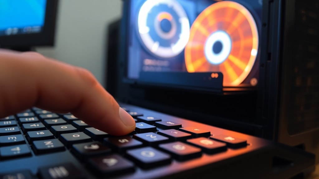 Phím nào giúp máy tính đọc đĩa CD?