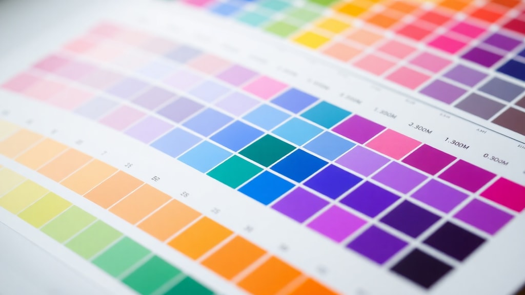 Color Chart Guide for Easy Color Matching