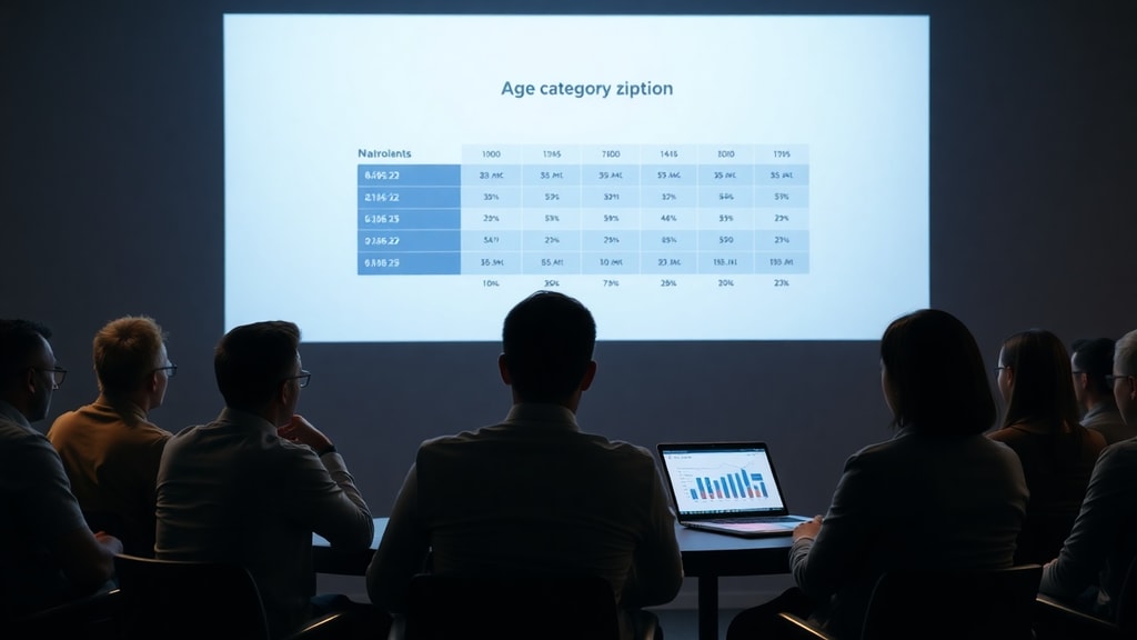 Age Range Table for Easy Reference - 5