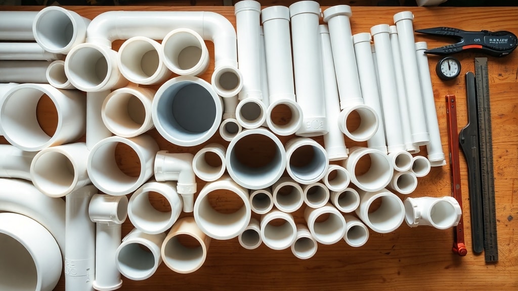 PVC rør mål tabel: størrelser og dimensioner - 2