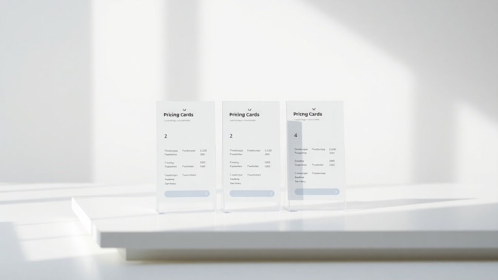 Price List Table: Simple Pricing Overview - 3