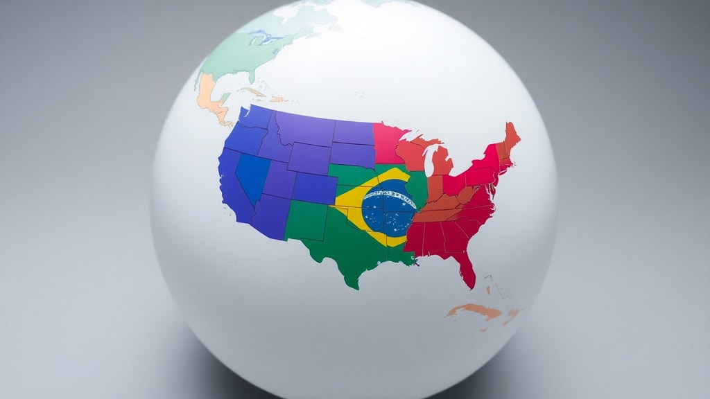 Taille USA vs Brésil : comparaison des dimensions - 3
